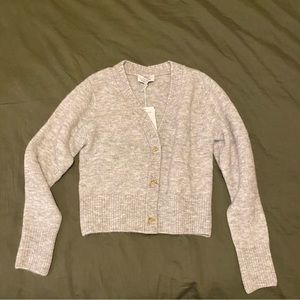 Grey & Other Stories Cropped Cardigan